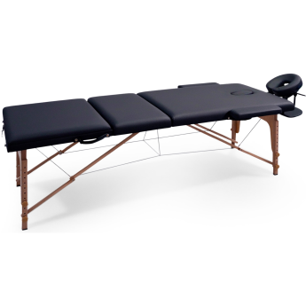 Массажный стол UNIX STANDARD 3 SECTION Black